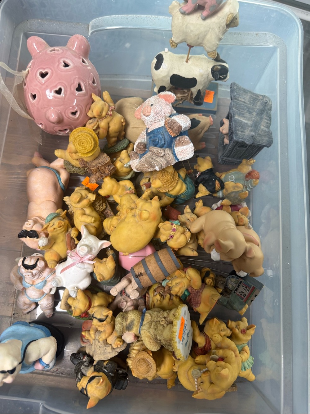Pigsville Assorted Pig Figurine Collection